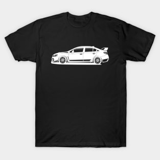 Subie classic white print T-Shirt